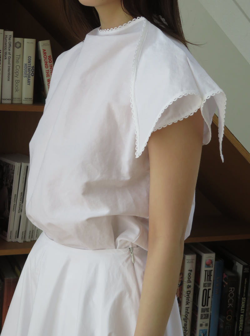 Roomk - Korean Women Fashion - #momslook - Unbalance Blouse - 8