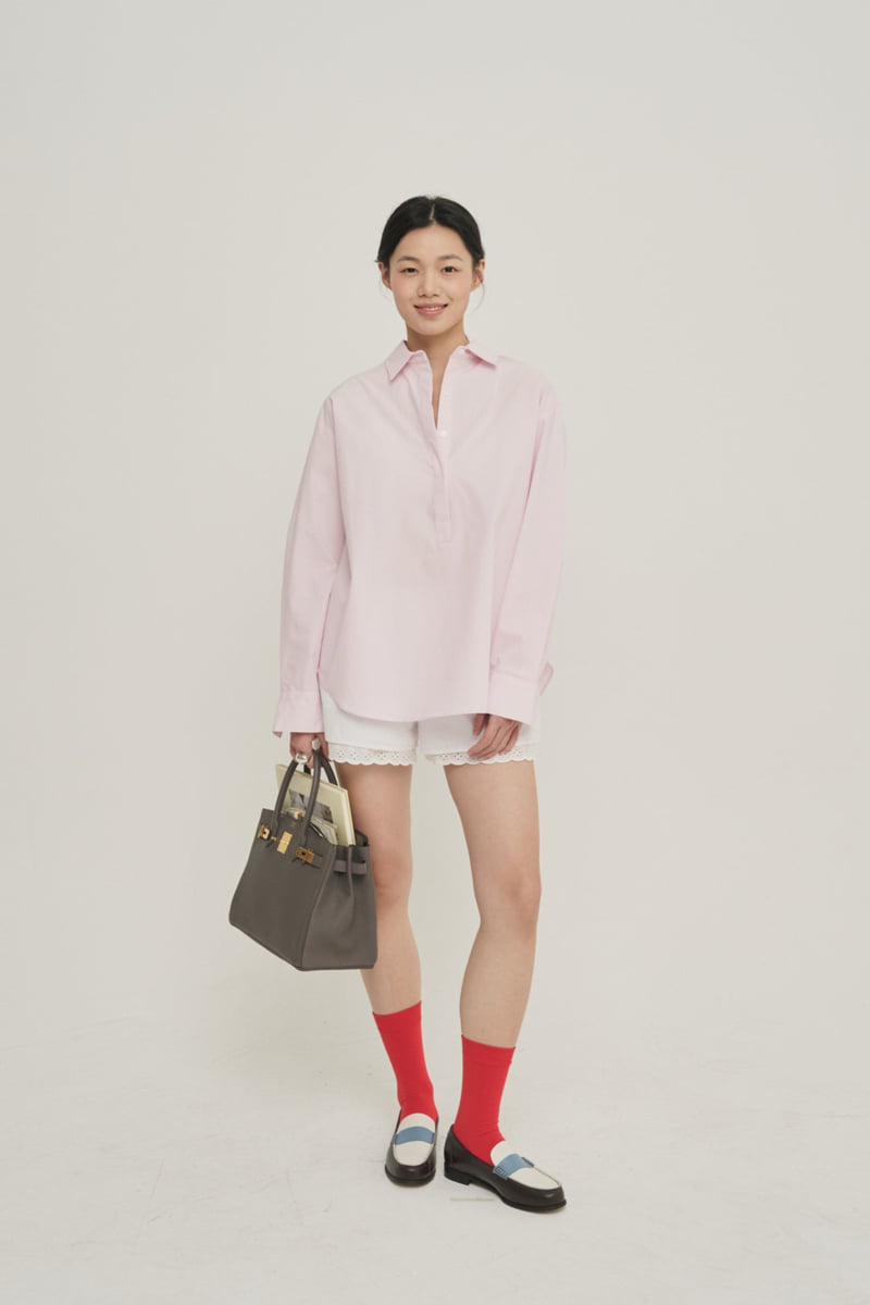 Roomk - Korean Women Fashion - #restrostyle - Lace Half Pants - 2