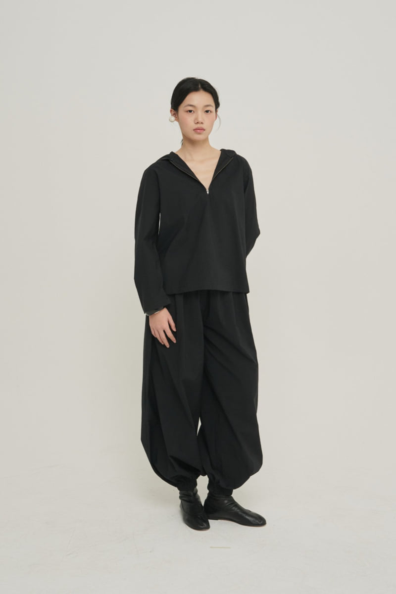 Roomk - Korean Women Fashion - #romanticstyle - Hooded Blouse - 7