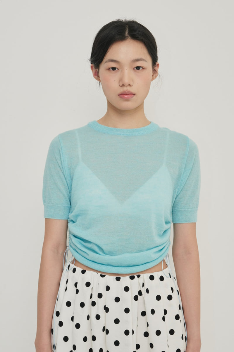 Roomk - Korean Women Fashion - #restrostyle - String Mohair Knit - 4