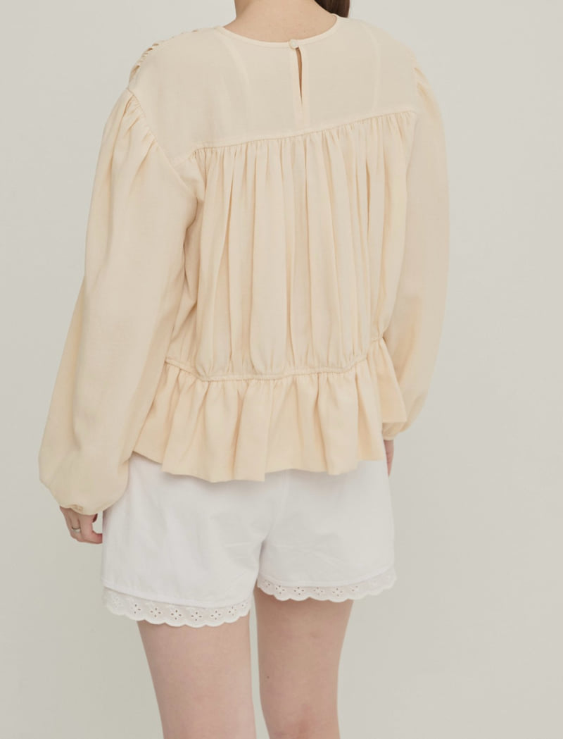 Roomk - Korean Women Fashion - #shopsmall - Shirring Blouse - 7