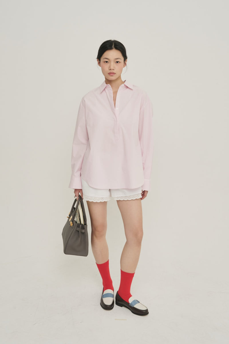 Roomk - Korean Women Fashion - #romanticstyle - Lace Half Pants - 4