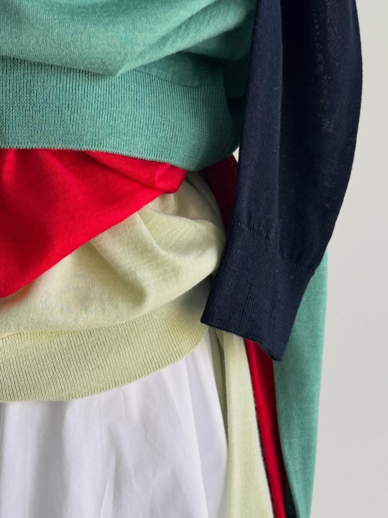 Roomk - Korean Women Fashion - #shopsmall - Double Color Knit