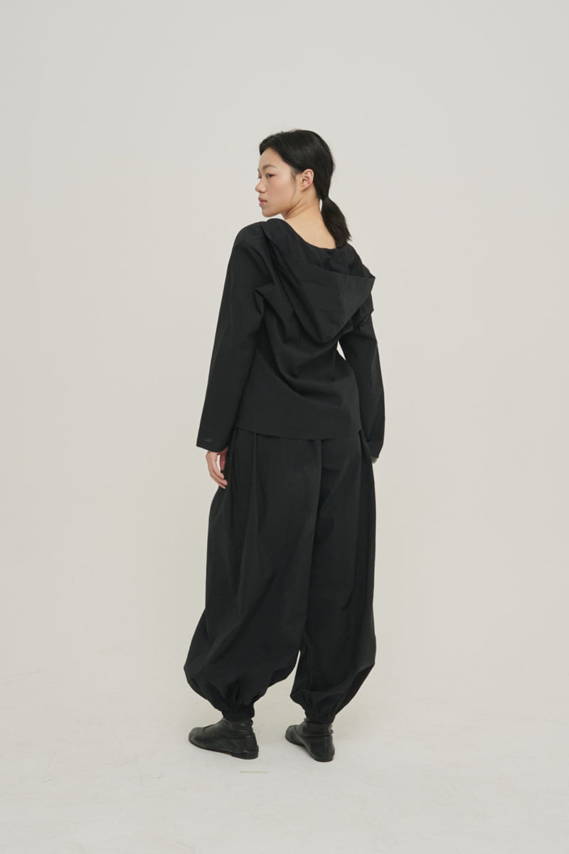 Roomk - Korean Women Fashion - #thatsdarling - Hooded Blouse - 9