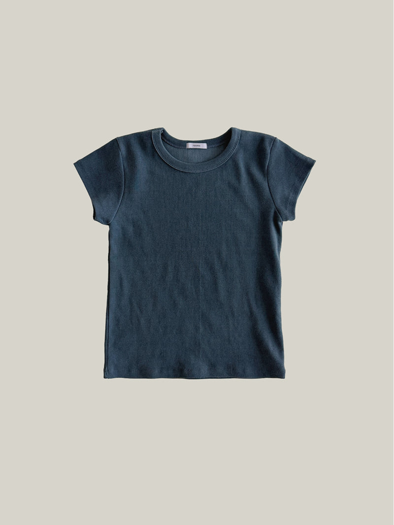 Roomk - Korean Women Fashion - #thatsdarling - Pigment Rib Tee - 9