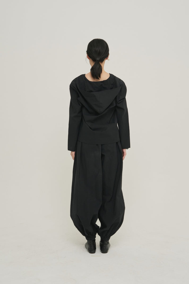 Roomk - Korean Women Fashion - #thelittlethings - Hooded Blouse - 10
