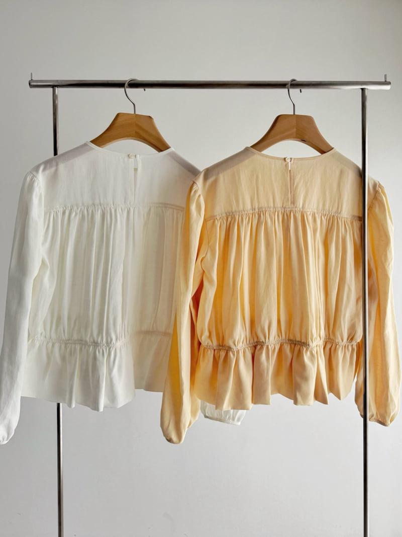 Roomk - Korean Women Fashion - #thelittlethings - Shirring Blouse - 9