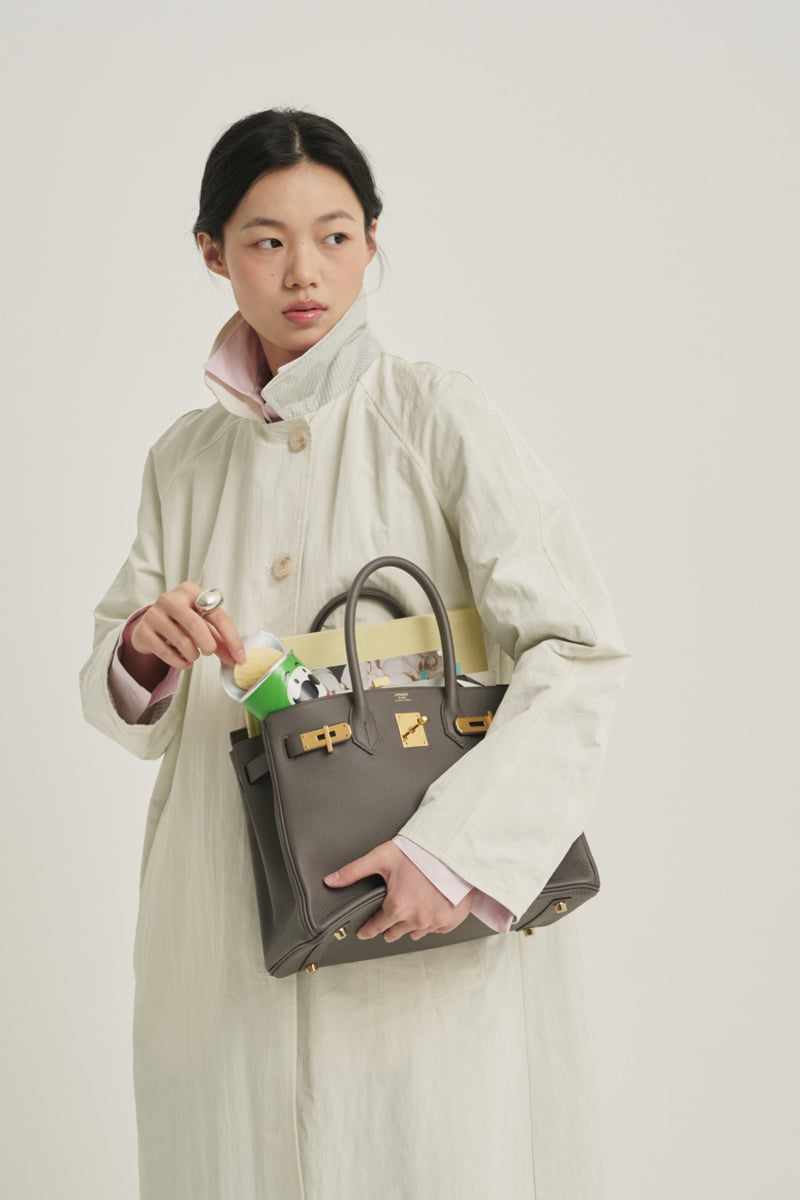Roomk - Korean Women Fashion - #thelittlethings - Two-Face Trench Coat - 5