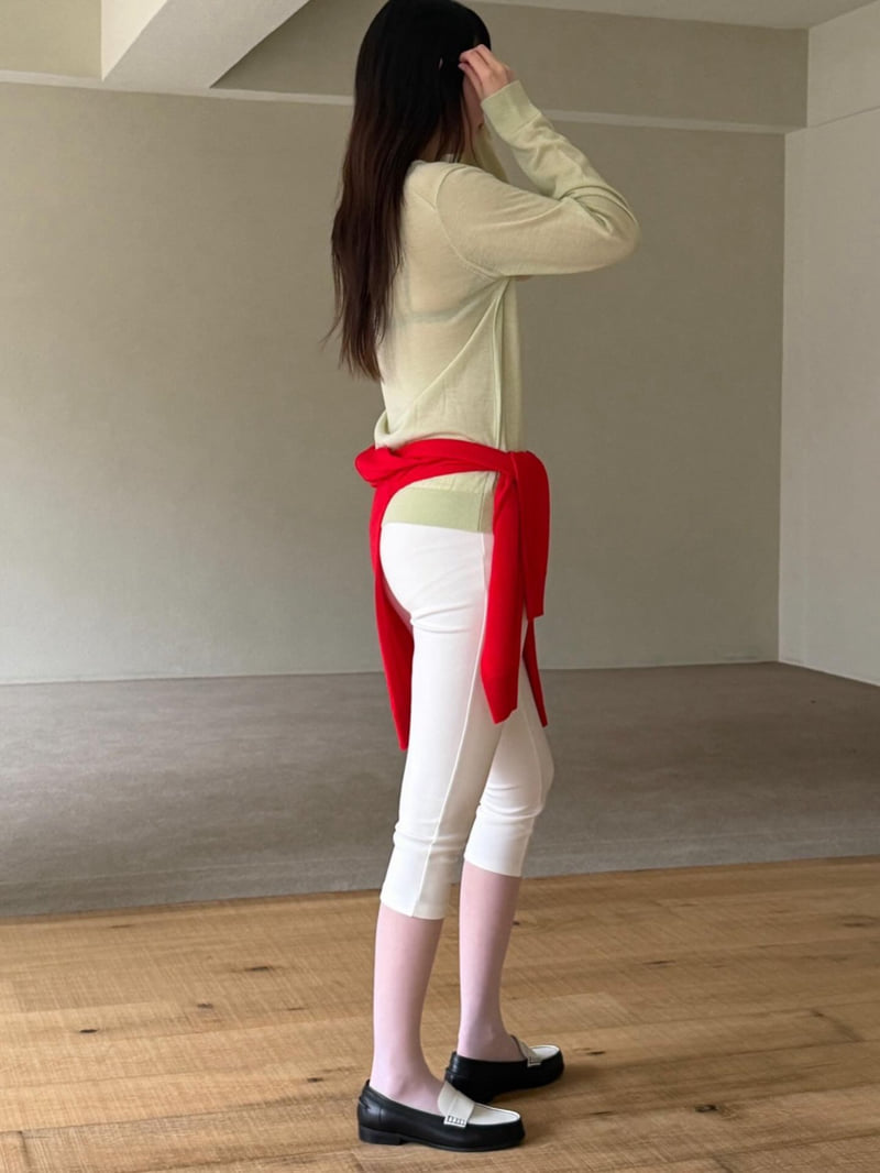 Roomk - Korean Women Fashion - #thelittlethings - Double Color Knit - 3