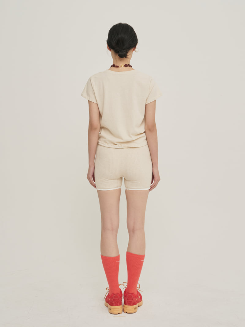 Roomk - Korean Women Fashion - #vintageinspired - Printed Tee - 10