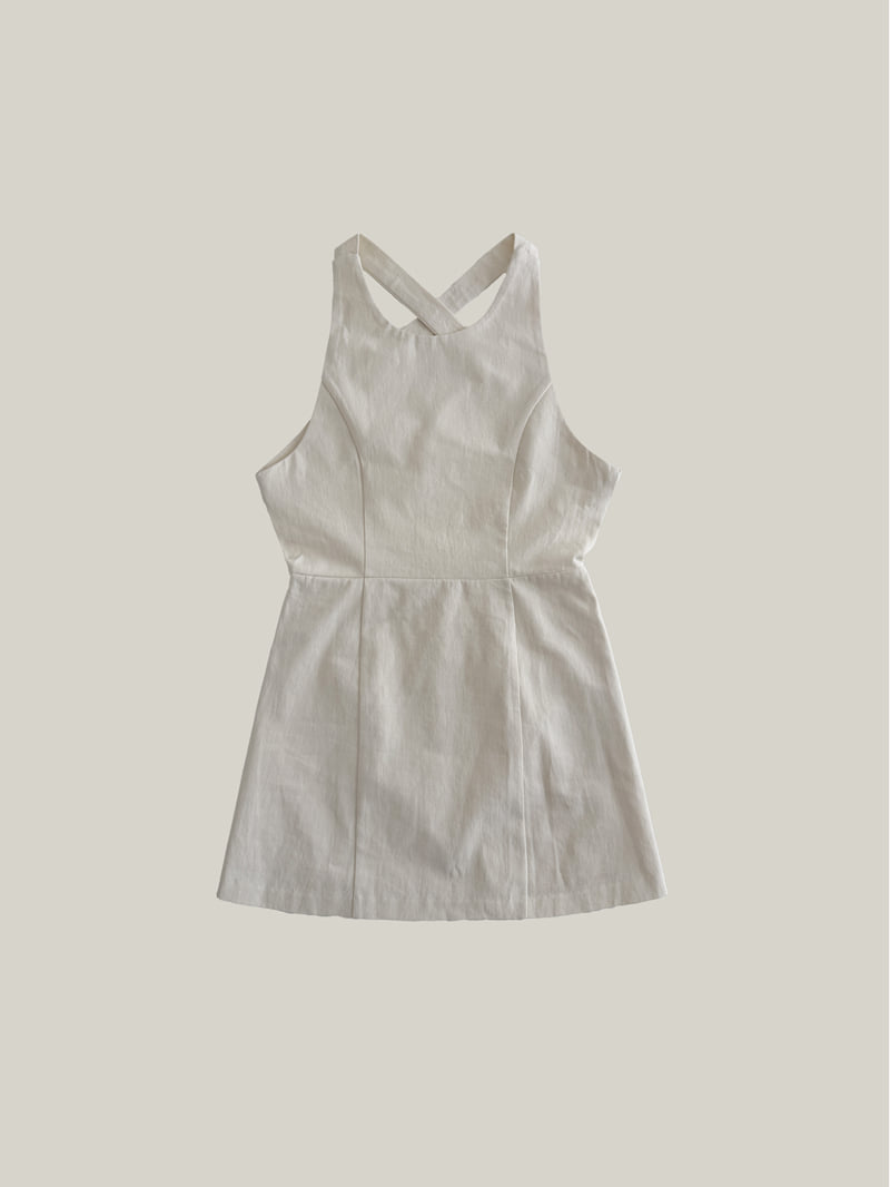 Roomk - Korean Women Fashion - #vintageinspired - Mini Denim One-piece