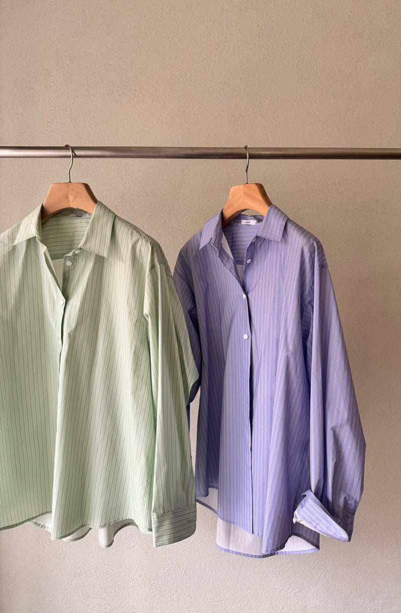 Roomk - Korean Women Fashion - #womensfashion - Air Cotton Shirt