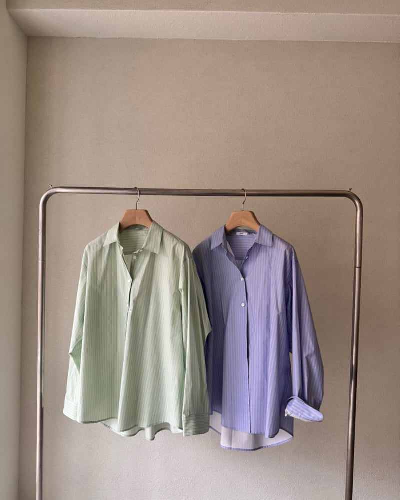 Roomk - Korean Women Fashion - #womensfashion - Air Cotton Shirt - 7