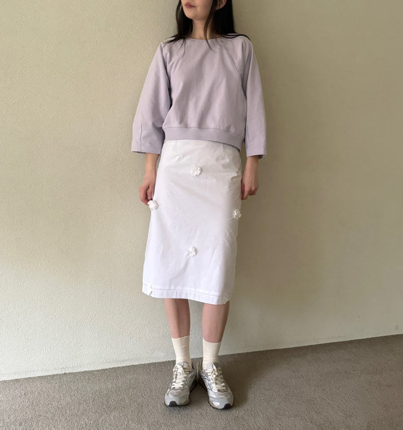 Roomk - Korean Women Fashion - #womensfashion - Flower Skirt - 6
