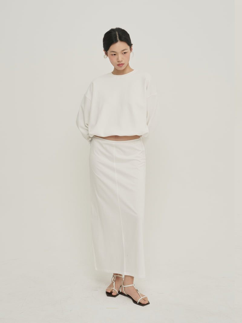 Roomk - Korean Women Fashion - #womensfashion - String Sweatshirt - 5