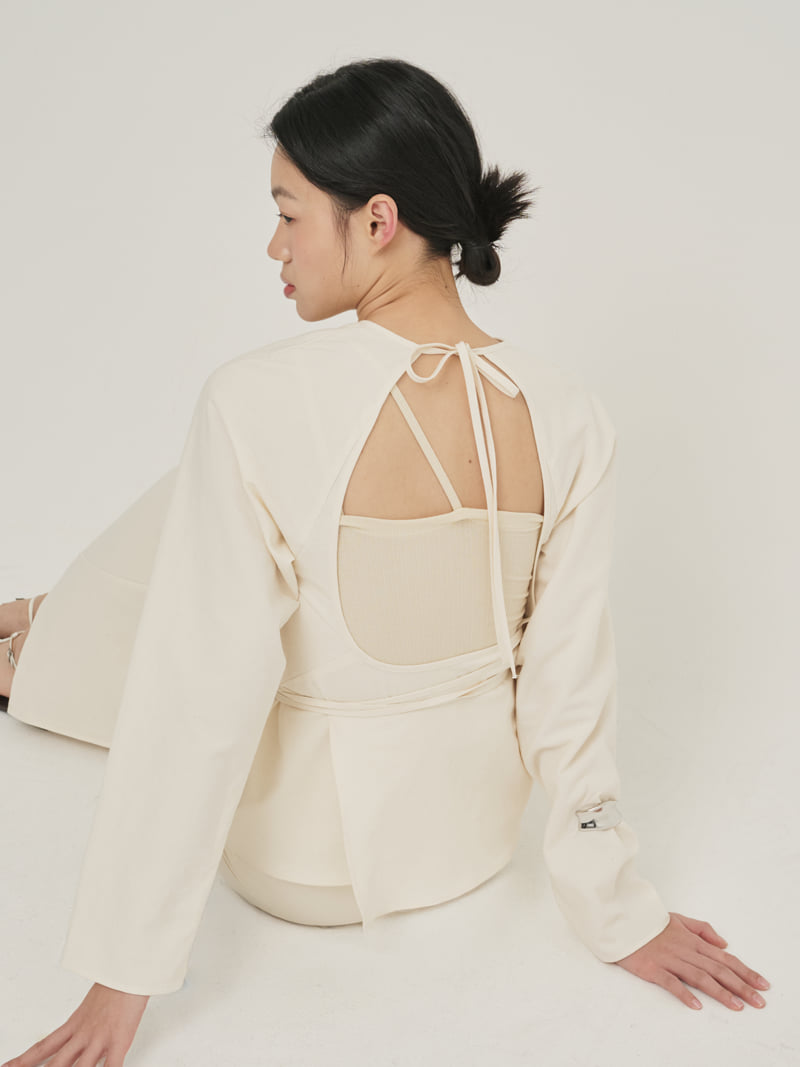 Roomk - Korean Women Fashion - #womensfashion - Wrap Blouse - 6