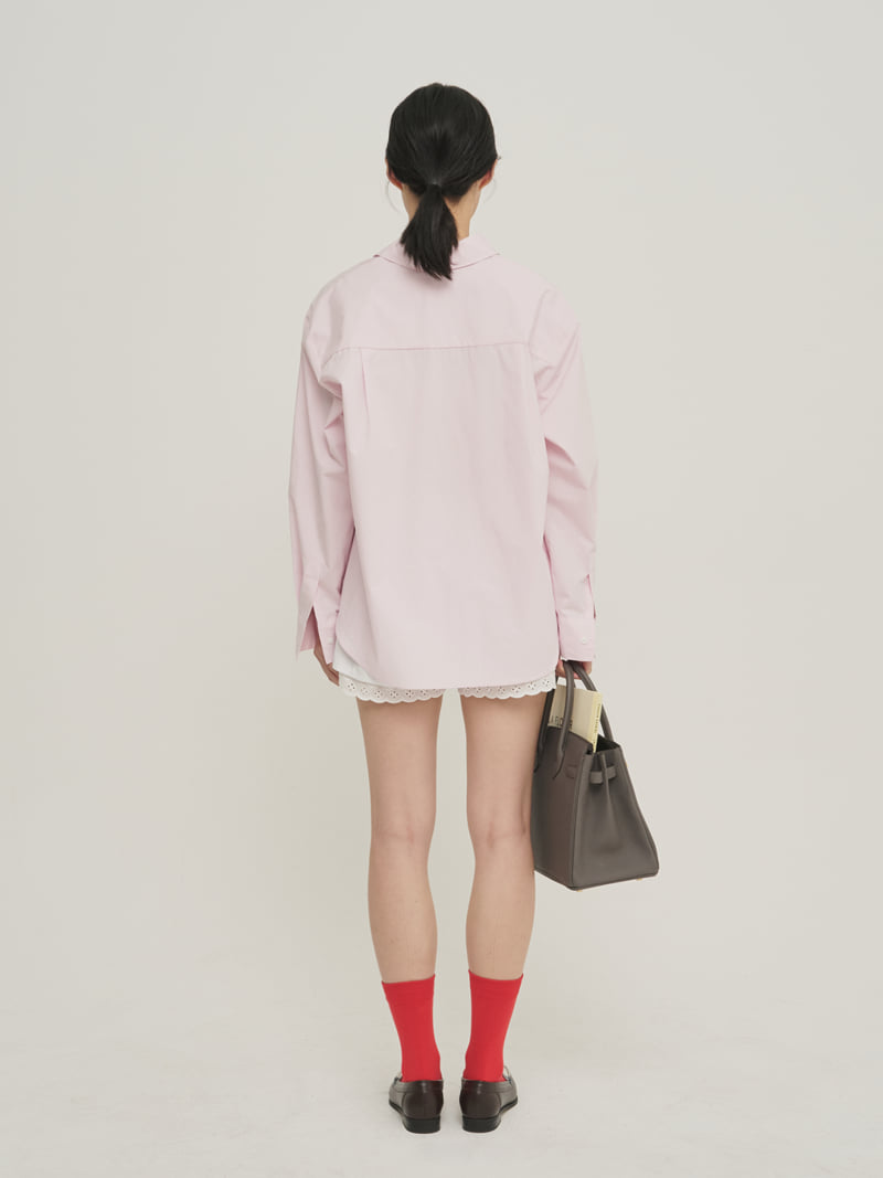 Roomk - Korean Women Fashion - #womensfashion - Half-Open Shirt - 10
