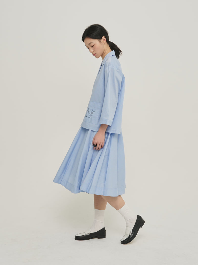 Roomk - Korean Women Fashion - #momslook - Circle Skirt - 4