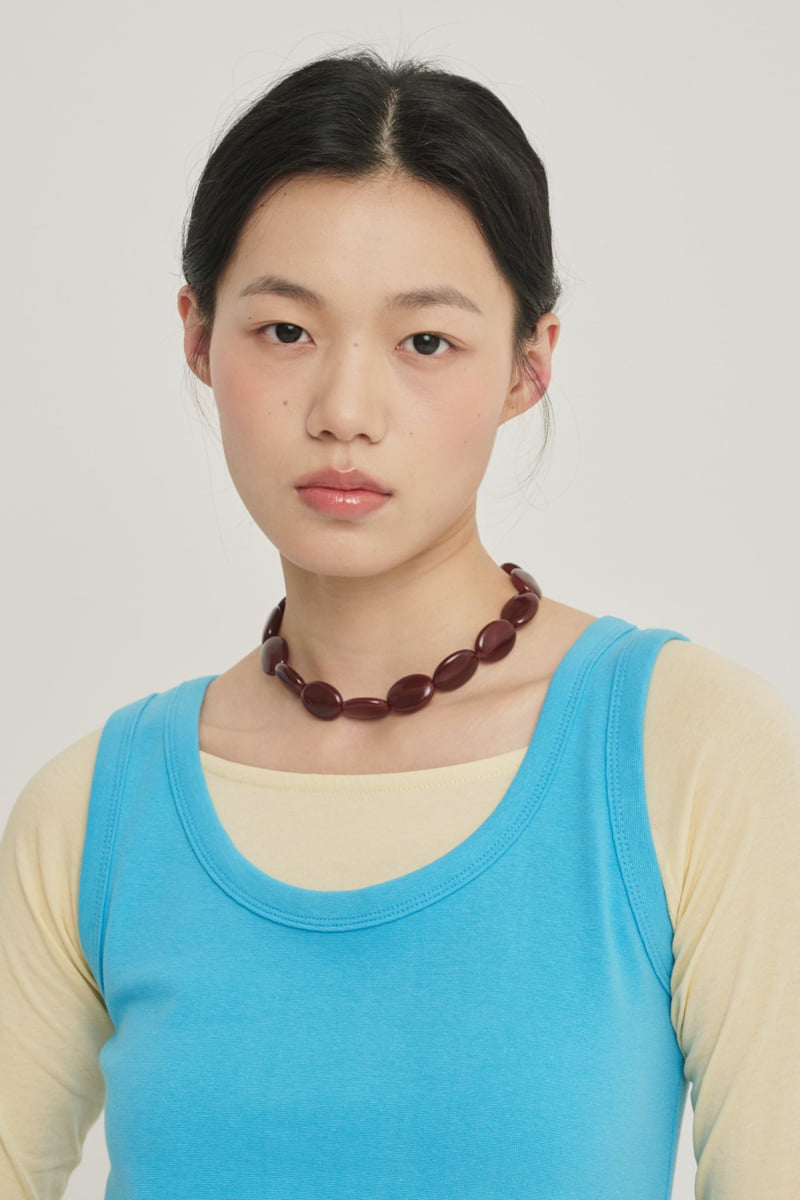 Roomk - Korean Women Fashion - #momslook - Ribbed Sleeveless Top - 4