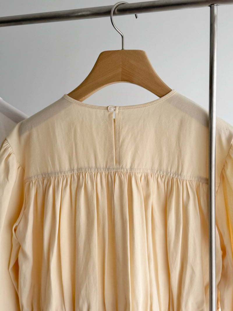 Roomk - Korean Women Fashion - #womensfashion - Shirring Blouse - 11