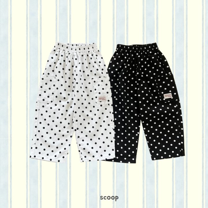 Scoop - Korean Children Fashion - #Kfashion4kids - Dongle Dot Pants