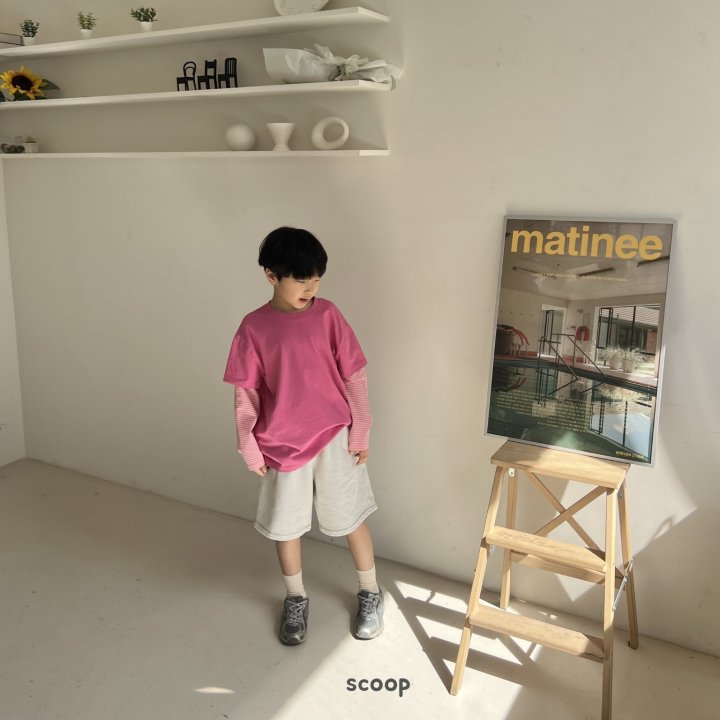 Scoop - Korean Children Fashion - #childrensboutique - Tone Tone Layered Tee - 5