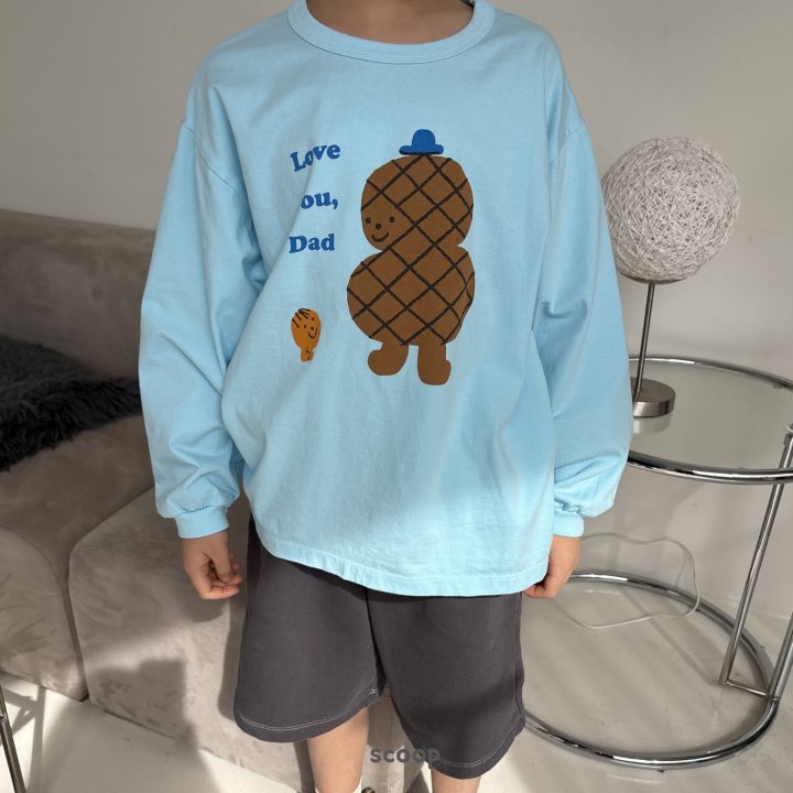 Scoop - Korean Children Fashion - #designkidswear - Peanut Love Tee - 8
