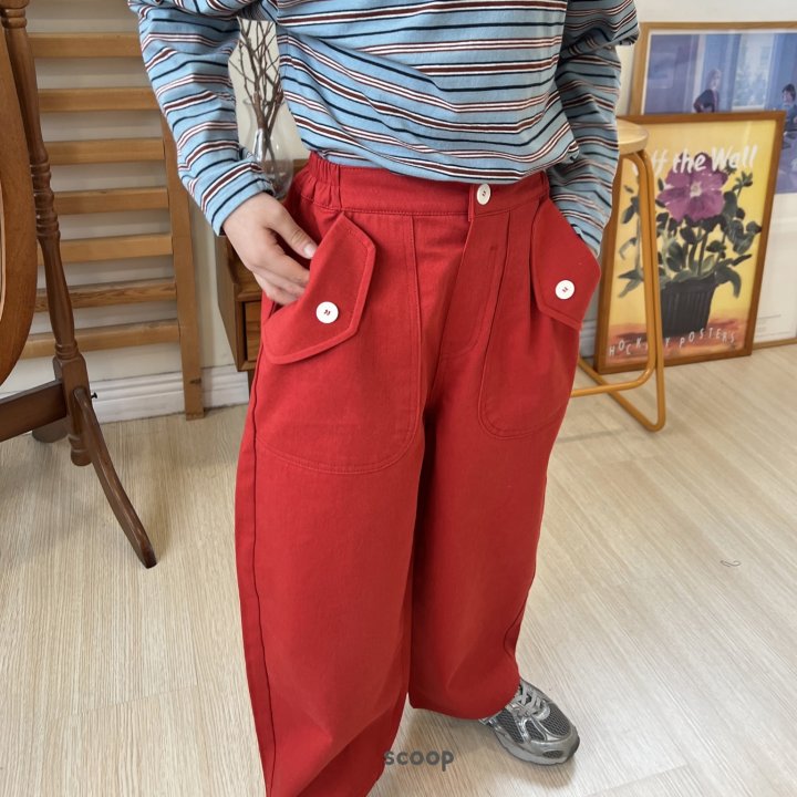 Scoop - Korean Children Fashion - #discoveringself - Liang Pocket Pants - 10