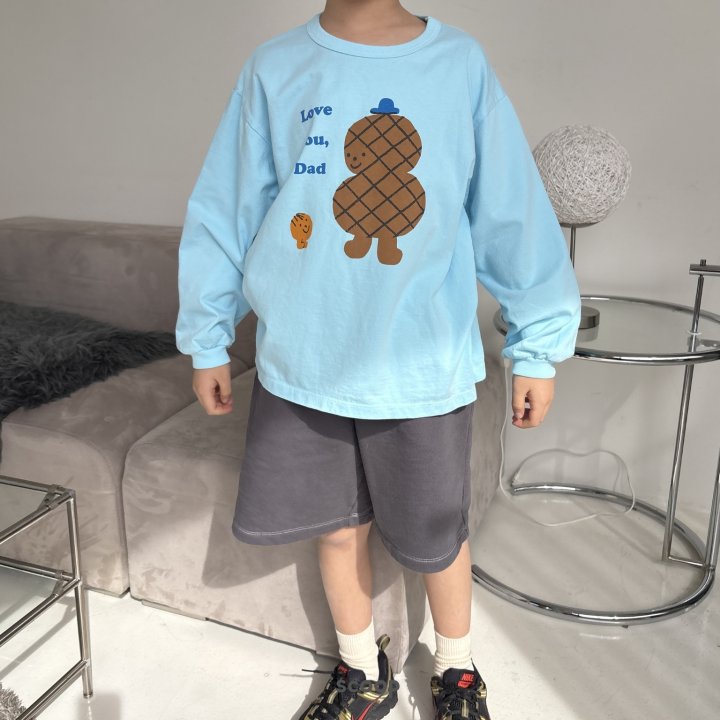 Scoop - Korean Children Fashion - #discoveringself - Peanut Love Tee - 9
