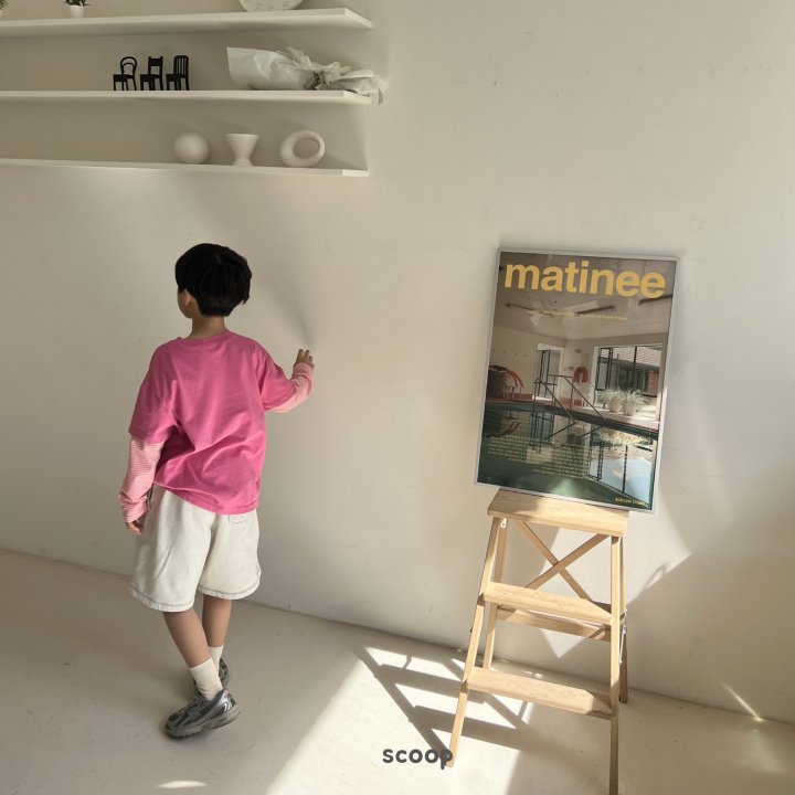 Scoop - Korean Children Fashion - #discoveringself - Tone Tone Layered Tee - 7
