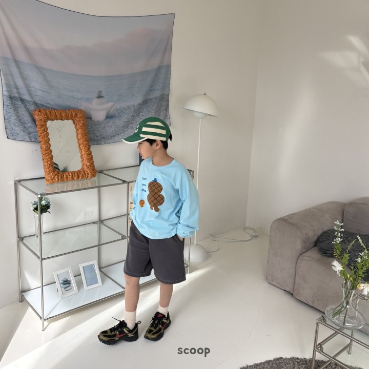 Scoop - Korean Children Fashion - #kidsshorts - Peanut Love Tee - 11