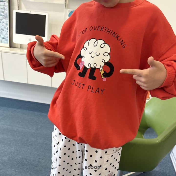 Scoop - Korean Children Fashion - #kidsshorts - Let's Play Sweatshirt - 8