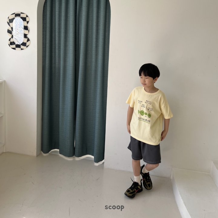 Scoop - Korean Children Fashion - #kidzfashiontrend - Stitch Mono Shorts - 5