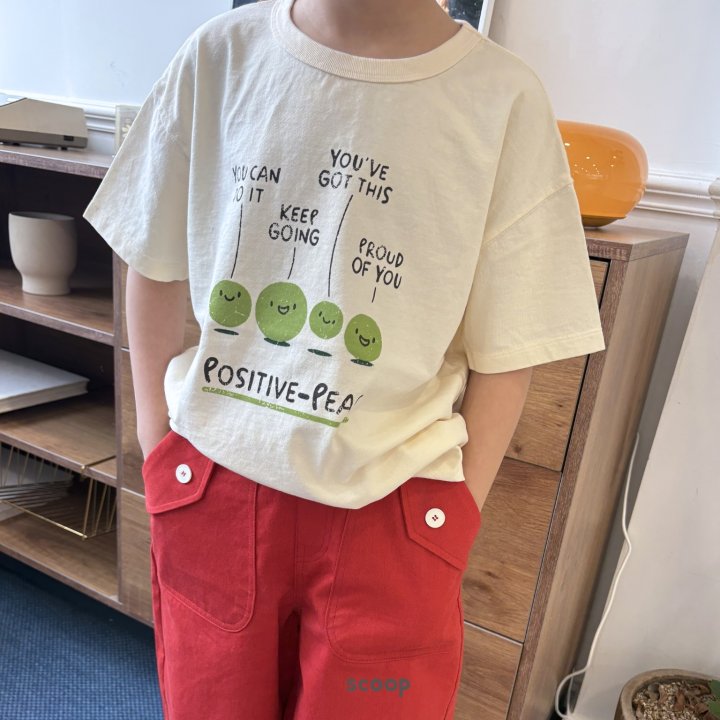 Scoop - Korean Children Fashion - #kidzfashiontrend - Pea Cheer Tee - 3