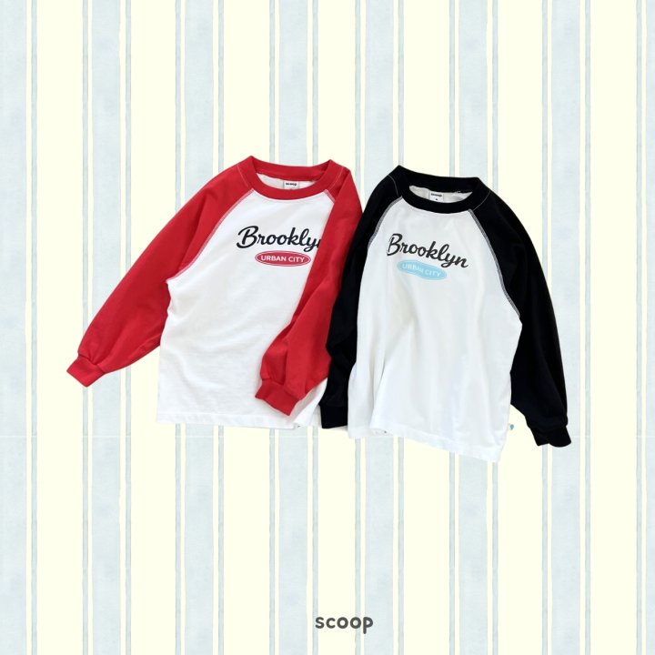 Scoop - Korean Children Fashion - #kidzfashiontrend - Brooklyn Raglan Tee