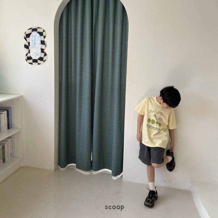 Scoop - Korean Children Fashion - #littlefashionista - Stitch Mono Shorts - 7