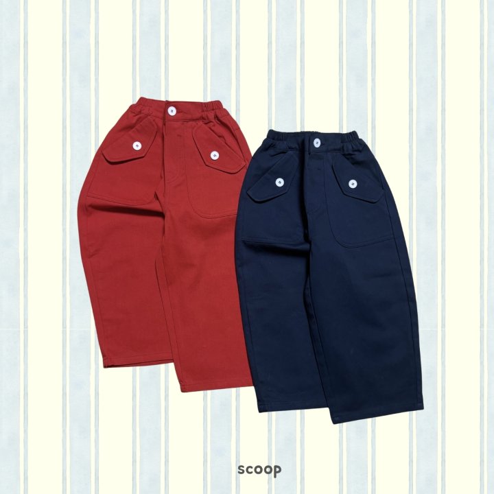 Scoop - Korean Children Fashion - #magicofchildhood - Liang Pocket Pants