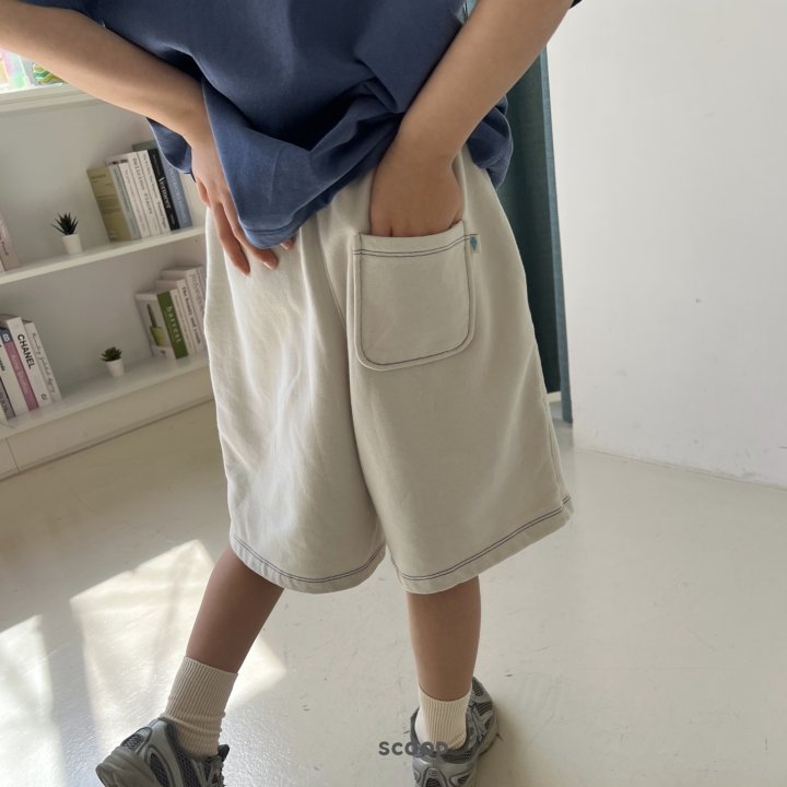 Scoop - Korean Children Fashion - #magicofchildhood - Stitch Mono Shorts - 8
