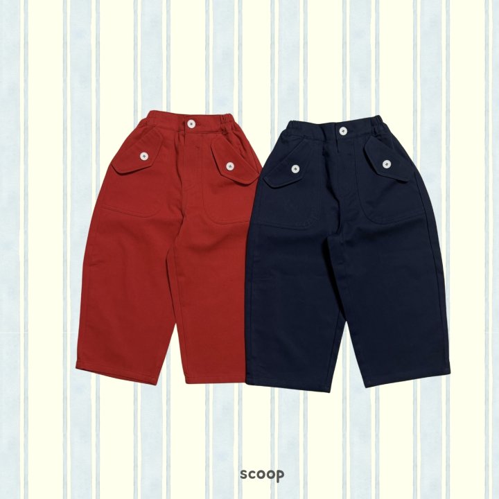 Scoop - Korean Children Fashion - #minifashionista - Liang Pocket Pants - 2