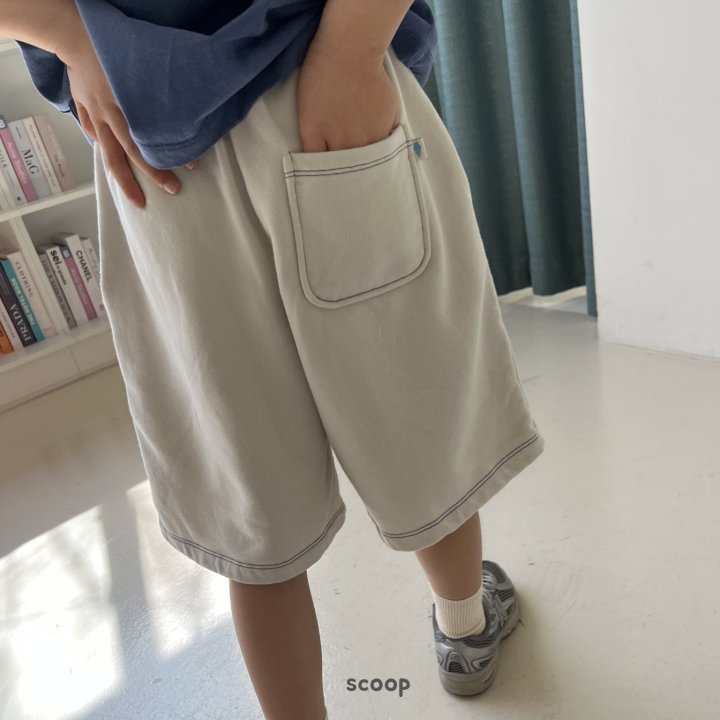 Scoop - Korean Children Fashion - #minifashionista - Stitch Mono Shorts - 9