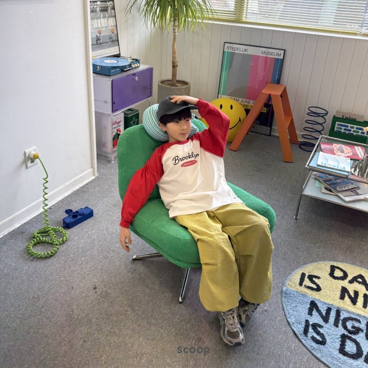 Scoop - Korean Children Fashion - #minifashionista - Brooklyn Raglan Tee - 5