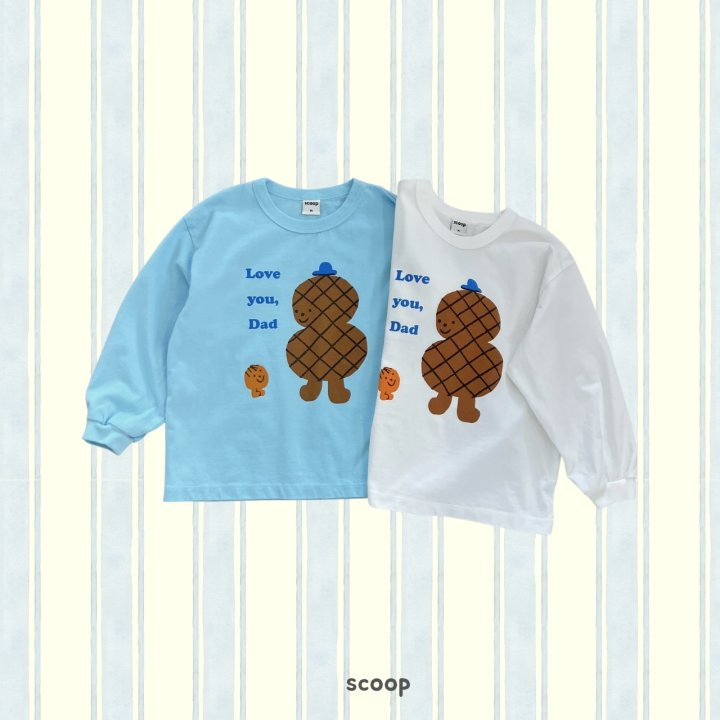 Scoop - Korean Children Fashion - #prettylittlegirls - Peanut Love Tee - 2