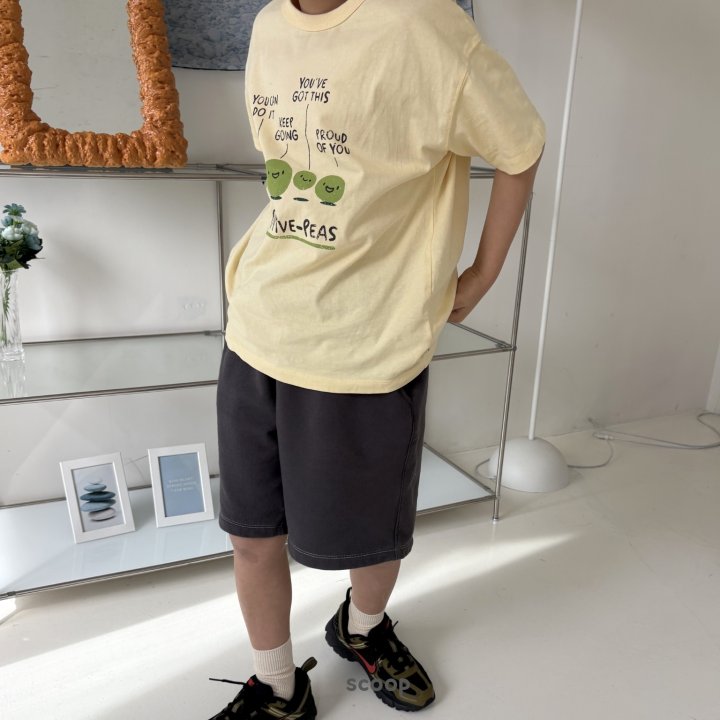 Scoop - Korean Children Fashion - #todddlerfashion - Pea Cheer Tee - 9