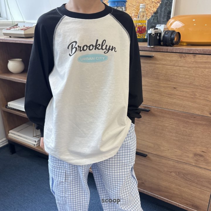 Scoop - Korean Children Fashion - #toddlerclothing - Brooklyn Raglan Tee - 8