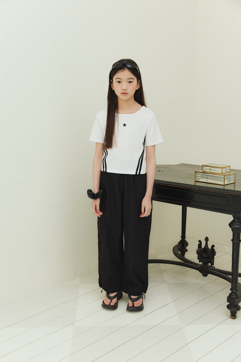 Sm2 - Korean Children Fashion - #kidzfashiontrend - Line Ribbed Tee - 4