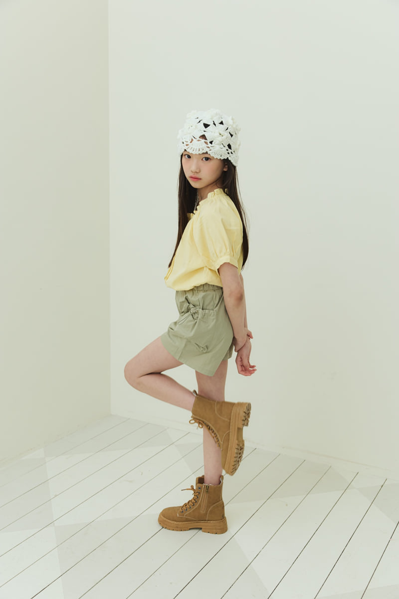 Sm2 - Korean Children Fashion - #Kfashion4kids - Pocket Shirred Pants - 12
