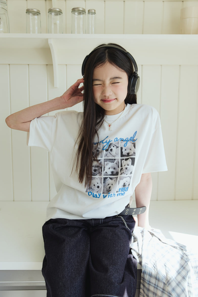 Sm2 - Korean Children Fashion - #Kfashion4kids - Puppy Tee - 7