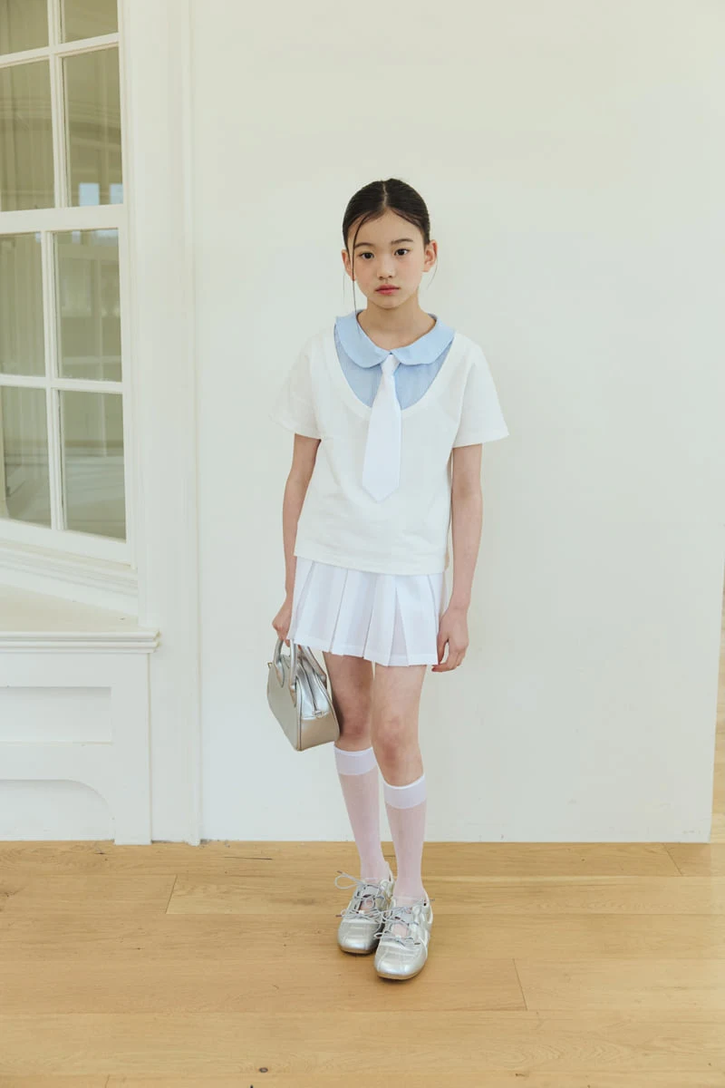 Sm2 - Korean Children Fashion - #kidzfashiontrend - Classic Collared Tee - 4