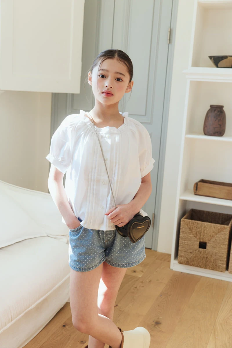 Sm2 - Korean Children Fashion - #Kfashion4kids - Frill Blouse - 7