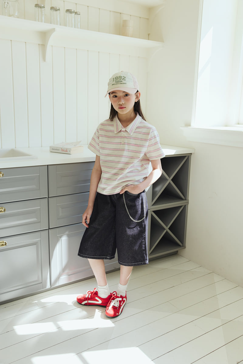 Sm2 - Korean Children Fashion - #childofig - Non-Faded Bermuda Pants - 7